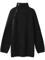 Load image into Gallery viewer, Two Way Zip- Up Sweater
